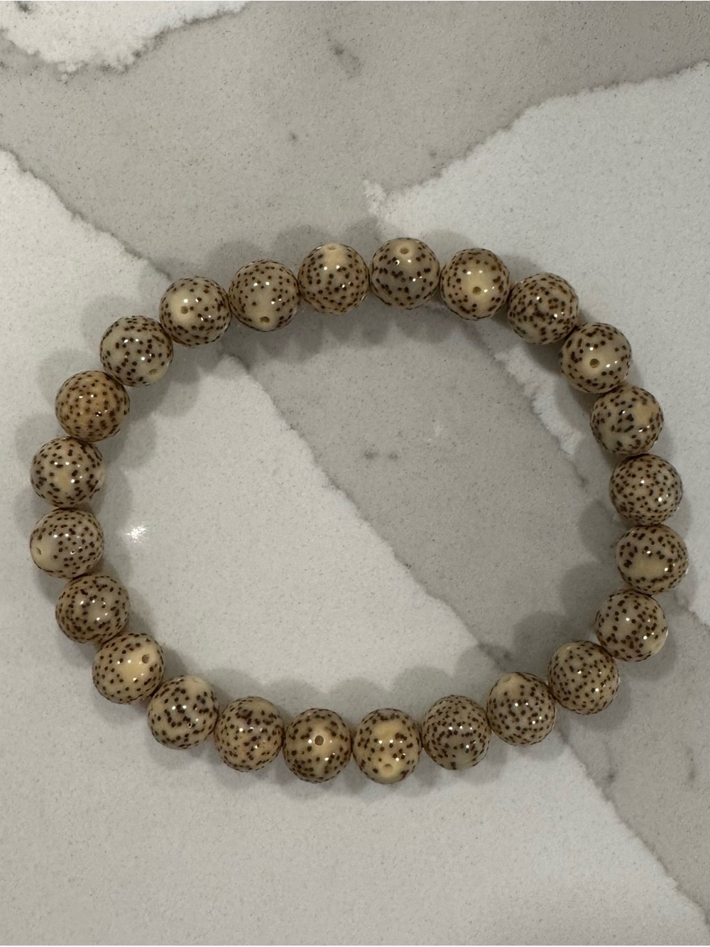 Star & Moon Bodhi Beads Mala Bracelet